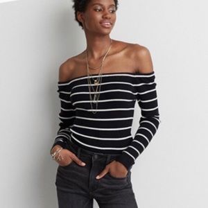 AE striped sweater